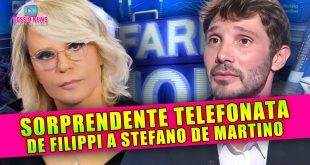 La Sorprendente Telefonata di Maria De Filippi a Stefano De Martino!