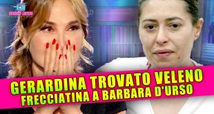 Gerardina Trovato al Veleno: Frecciatina a Barbara D'Urso!