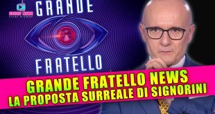 Grande Fratello News: La Proposta Surreale di Signorini!