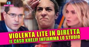 Violenta Lite in Diretta: Il Caso Khelif Infiamma Lo Studio!