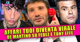 Affari Tuoi Diventa Virale: De Martino su Fedez e Tony Effe!
