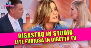 Vero Disastro In Studio: Lite Furiosa in Diretta TV!