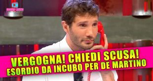 Vergogna! Chiedi Scusa! Esordio da Incubo Per Stefano De Martino!