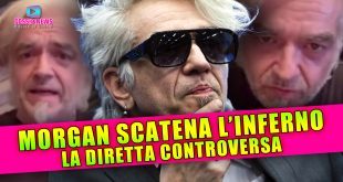 Morgan Scatena il Pandemonio: La Diretta Controversa!