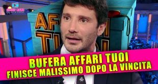Bufera Affari Tuoi: Finisce Malissimo Dopo la Vincita!