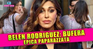 Belen Rodriguez Nella Bufera: Epica Paparazzata!