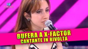 Bufera a X-Factor: Cantante in Rivolta!