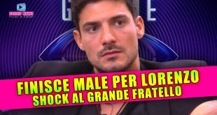 Grande Fratello Shock: Finisce Male per Lorenzo Spolverato!