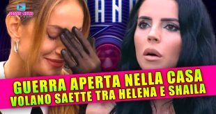 Fulmini Al Grande Fratello: È Guerra Tra Helena e Shaila!
