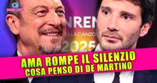 Stefano De Martino a Sanremo: Amadeus Rompe il Silenzio!