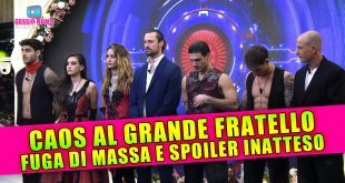 Panico al Grande Fratello: Fuga di Massa e Spoiler Inaspettato!