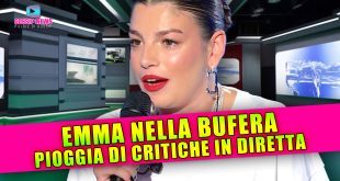 Emma Marrone Nella Bufera: Pioggia di Critiche in Diretta!