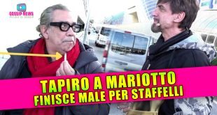 Striscia La Notizia: Il Tapiro a Mariotto Finisce Malissimo!