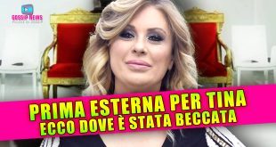 Uomini e Donne: Prima Esterna Ufficiale per Tina Cipollari!
