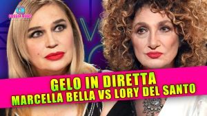 Marcella Bella Contro Lory Del Santo: Gelo in Diretta!