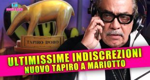 Striscia La Notizia: Nuovo Tapiro Complicato a Mariotto!