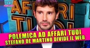 Polemica ad Affari Tuoi: L'Appello di Stefano De Martino Divide il Web!