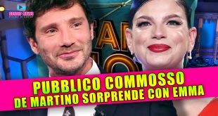 Stefano De Martino su Emma Marrone: Il Pubblico Si Commuove!