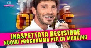 Nuovo Programma per Stefano De Martino: Inaspettata Decisione Rai!