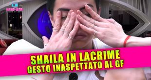 Lacrime al Grande Fratello: Shaila Disperata per Lorenzo!