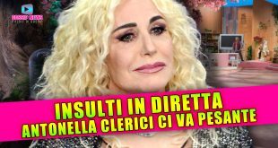 Insulti in Diretta: Antonella Clerici Ci Va Pesante!