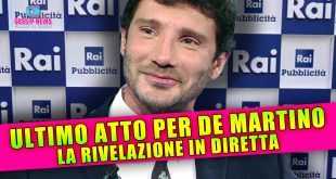 Ultimo Atto per Stefano De Martino: La Rivelazione in Diretta!