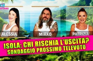 Isola Dei Famosi, Sondaggio Televoto: Chi Verrà Eliminato?
