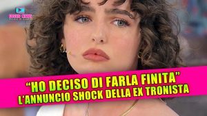 “Ho Deciso Di Farla Finita”: Il Messaggio Shock Della Ex Tronista di Uomini e Donne!