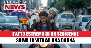 Traffico Bloccato E Una Vita In Pericolo: L’Atto Estremo Di Un Ragazzo Le Salva la Vita!