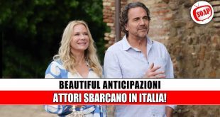 Beautiful, Anticipazioni Americane: Attori Sbarcano In Italia!