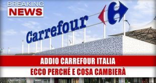 Addio Carrefour Italia