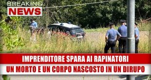 Imprenditore spara ai rapinatori