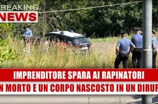 Imprenditore spara ai rapinatori