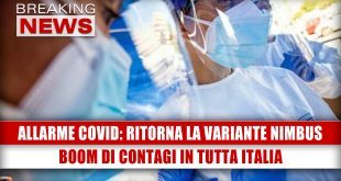 Allarme Covid: Ritorna La Variante Nimbus