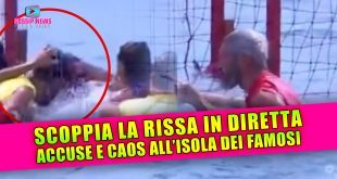 Caos All’Isola Dei Famosi: Rissa In Diretta E Accuse Pesanti Tra I Naufraghi!