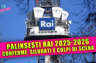 Palinsesti Rai 2025/2026: conferme, silurati e colpi di scena