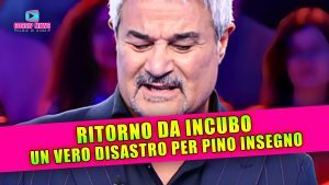 Che Disastro per Pino Insegno: Ritorno da Incubo per Reazione a Catena!