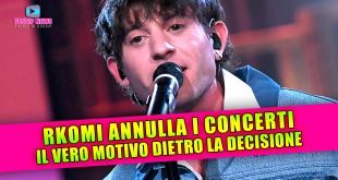 Rkomi Annulla il Tour