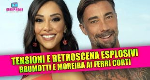 Brumotti e Moreira ai ferri corti