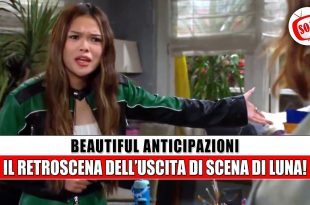 Beautiful Anticipazioni Americane: Il retroscena dell’uscita di scena di Luna!