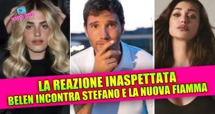 Belen incontra Stefano De Martino e la sua nuova fiamma: succede l'inaspettato