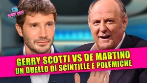 Gerry Scotti sfida Stefano De Martino:
