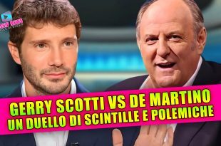Gerry Scotti sfida Stefano De Martino: