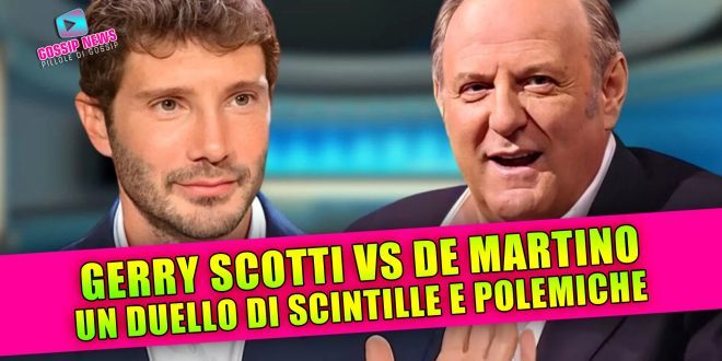 Gerry Scotti sfida Stefano De Martino: