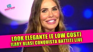 Ilary Blasi conquista Battiti Live