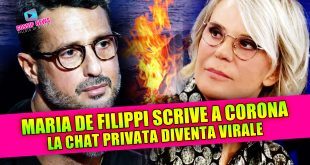 Maria De Filippi Scrive a Fabrizio Corona: La Chat Privata Diventa Virale!