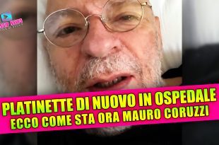 Mauro Coruzzi di nuovo in ospedale