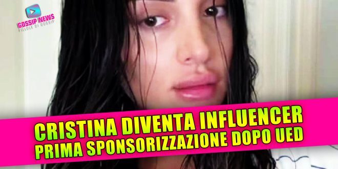 Cristina Ferrara diventa influencer