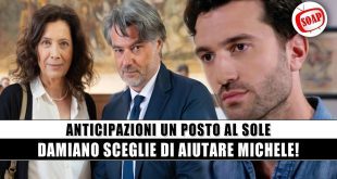 Un Posto al Sole anticipazioni: Damiano si schiera con Michele e scoppia la tensione