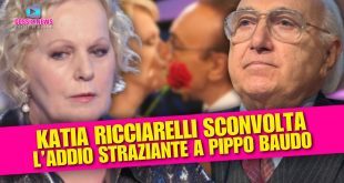 KATIA RICCIARELLI SCONVOLTA: l’addio straziante a Pippo Baudo!